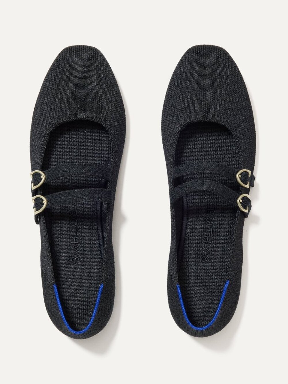 Rothy's The Double Buckle Mary Jane - Black Size 9